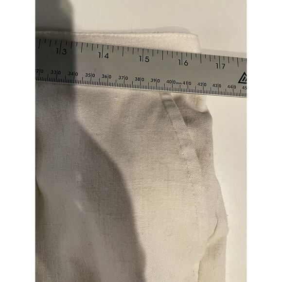 3 for $25-Koret Women's Beige Elastic Waist PolyRayonLinen Pull PantsSize 14PS - Picture 3 of 7